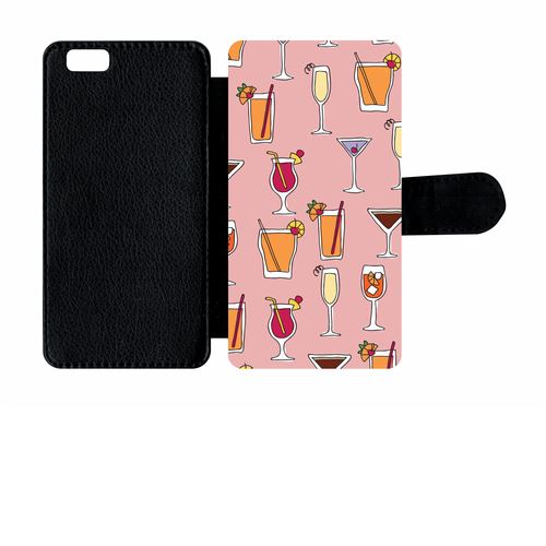Etui À Rabat Apple Iphone 6s Cocktails Font Rose