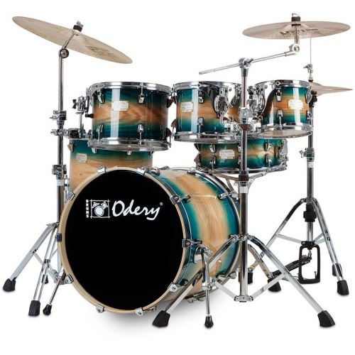 Odery Fusion 101 Blue Burst batterie 6 fûts avec hardware