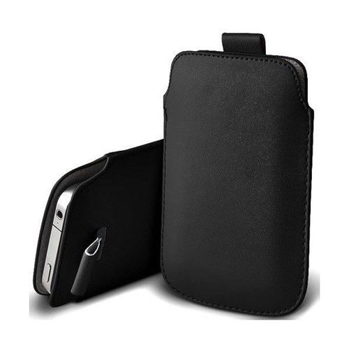 pochette housse étui coque cuir noir ozzzo pour XIAOMI Redmi Note 5A