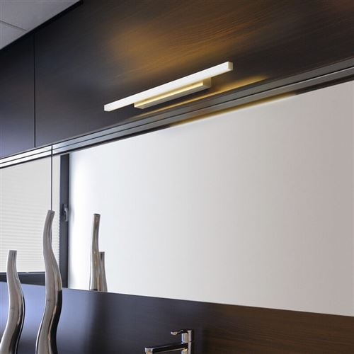 Applique murale LED Glenos L61 cm - Blanc