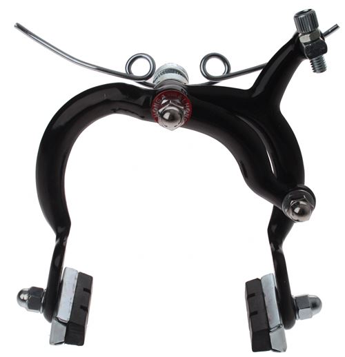 Alhonga étrier fixé arrière en aluminium noir