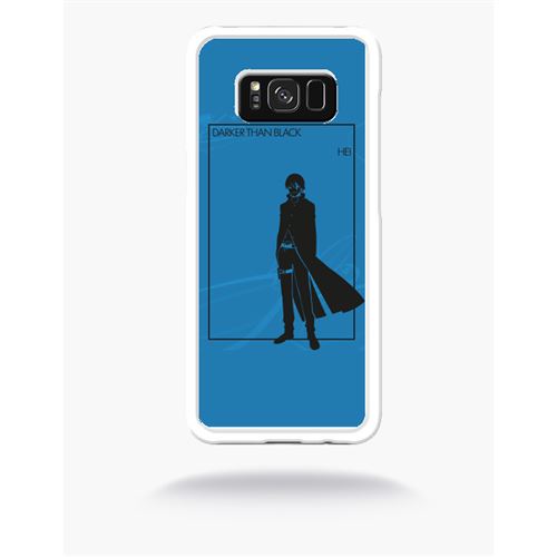 Coque darker than black hei compatible samsung s8 bord transparent