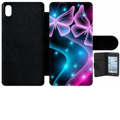 Etui À Rabat Sony Xperia Z3 Papillons Roses