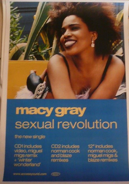 Macy Gray - 50x70 cm - AFFICHE / POSTER