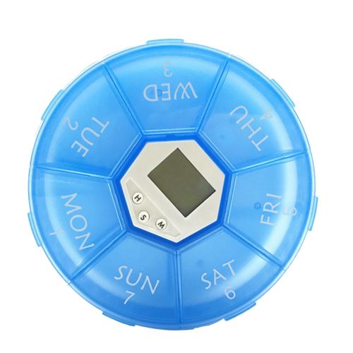 Kit électronique intelligente Box Pill portable Une semaine pilule boîte de rangement Kiliaadk662
