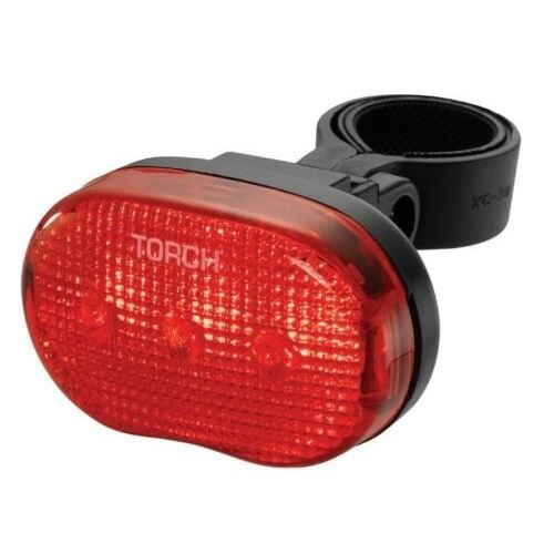 Torch feu arrière voyant de la Tail Bright 3batterie rouge