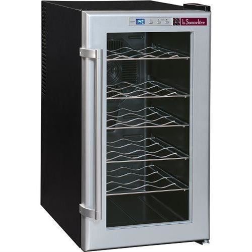 La Sommeliere Lsc18 - Cave De Mise A Temperature 18 Bouteilles - Froid Brasse - Thermostat Electronique