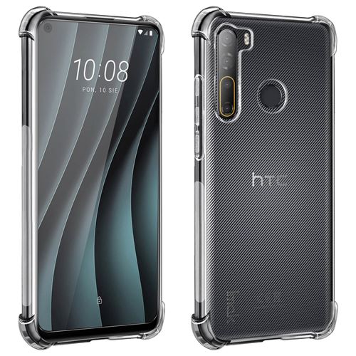Pack Protection pour HTC Desire 20 Pro Coque et Film Protection iMak Transparent
