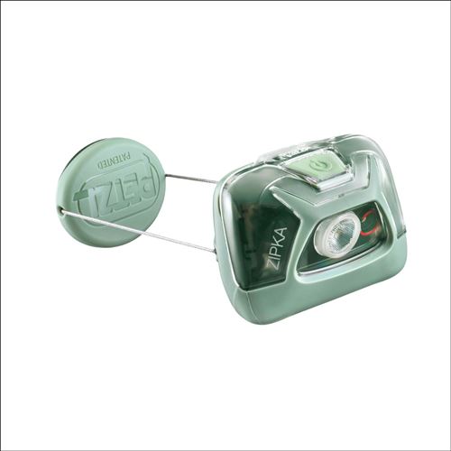 Petzl Zipka Vert E093GA00 - Lampe Frontale ultra compacte 300 Lumens