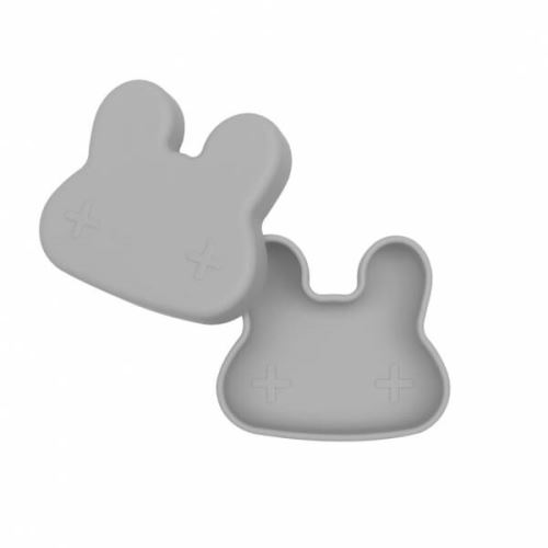 Petite boîte à goûter lapin gris foncé - we might be tiny