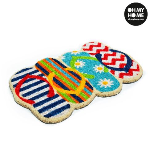 Paillasson Felpudo Chanclas Oh My Home