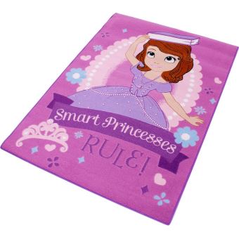 Tapis Enfant Princesse Sofia 133 X 95 Cm Smart Tapis Enfant
