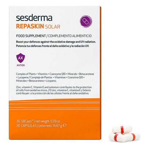 Supplément Alimentaire Repaskin Antiox Sesderma (30 uds)