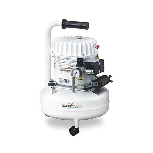 Mecafer Compresseur D’air Silencieux 425516 9 L 8 Bar 40 Db 0,5 Hp