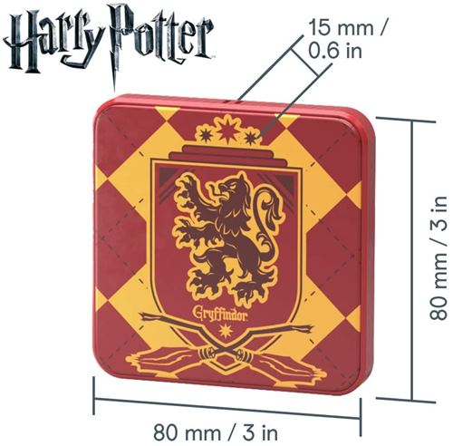 Chargeur de Batteries Portable Universel Original Harry Potter Power Bank 4000 mAh Gryffindor Tribe Pbl23700 