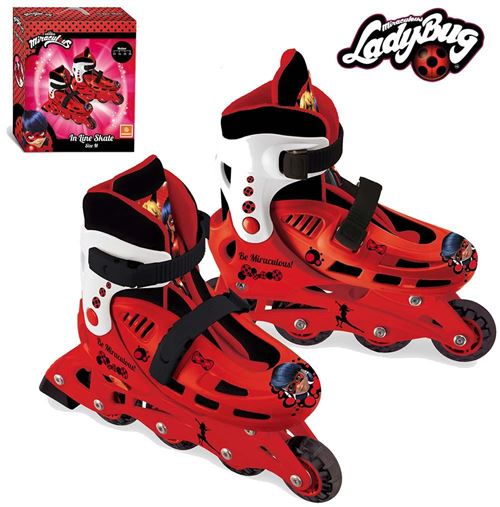 LadyBug Miraculous Patins en ligne taille 33-36