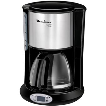 Moulinex Subito FG3628 10 - Cafetière - 15 tasses - noir/inox - 1