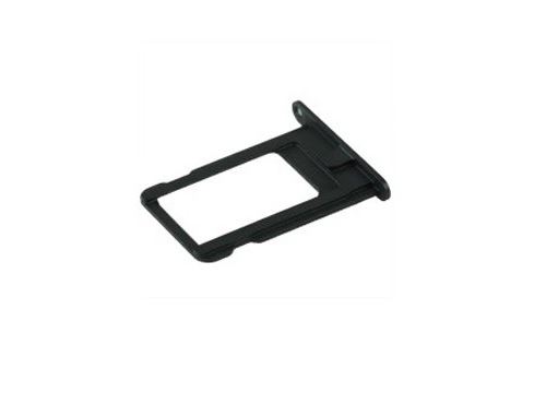 Tiroir Sim Aluminium noir pour iPhone 5