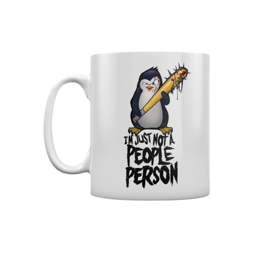 Psycho Penguin - Tasse NOT A PEOPLE PERSON (Taille unique) (Blanc) - UTGR1026