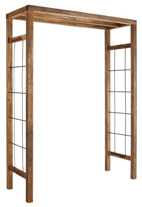 Jardipolys - Arche moderne en bois Ikebana