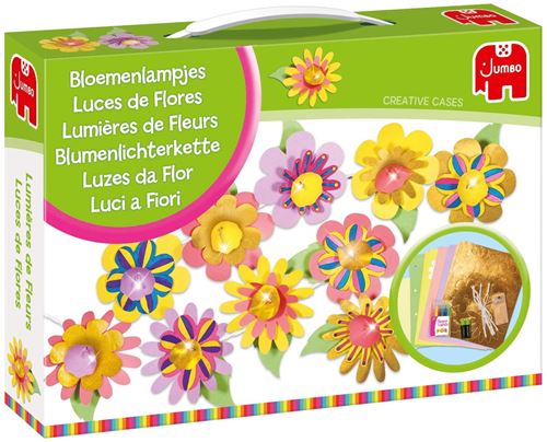 Jumbo lumières de fleurs junior 29 cm carton