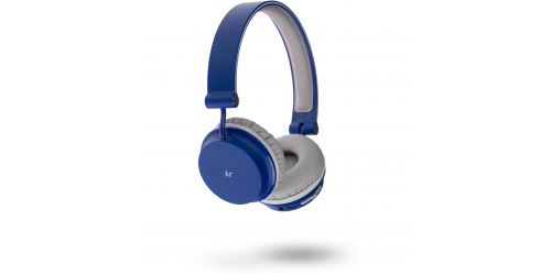 KitSound Metro - Koptelefoon met micro - over oor - Bluetooth - draadloos - blauw