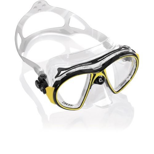 Masque Air Crystal - Couleur - Noir/Jaune