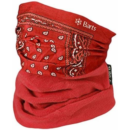 Barts écharpe Multicol Polarunisexe taille unique rouge/blanc