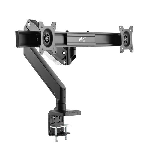 Support de jeu pour 2 écrans LCD LED en aluminium 17-32 2 x 8kg NanoRS RS115