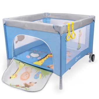 Stella Parc Bebe Pliant 6 Mois A 3 Ans Sac Moustiquaire Bleu Parcs Achat Prix Fnac