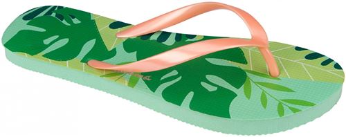 tongs Playa del Carmen dames vert / rose taille 37