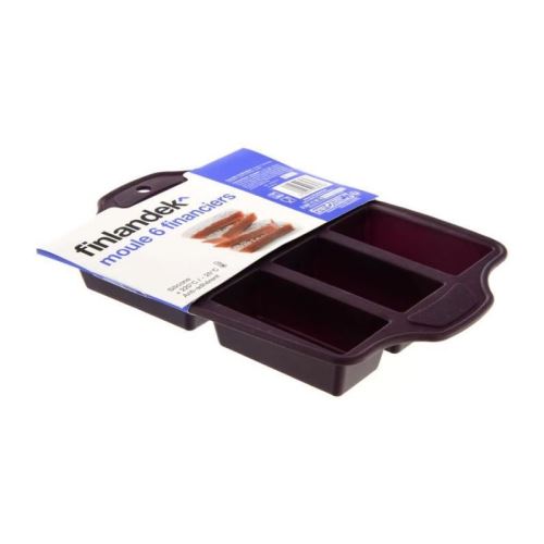 FINLANDEK Moule 6 financiers silicone