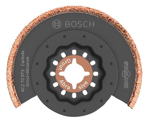 Bosch 2608661692 Multi-tool Blade ACZ 65 RT Carbide Segment Abrasi...