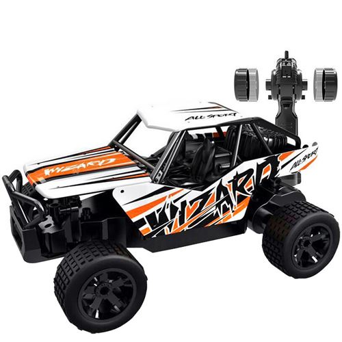 1:20 2WD haute vitesse RC voiture de course camion télécommandé tout-terrain Buggy jouets - Multicolore