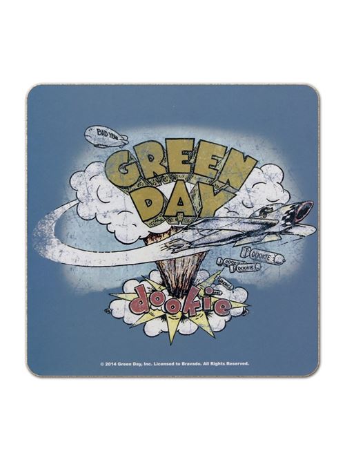 Green Day Dookie Sous-verres 10 x 10 cm