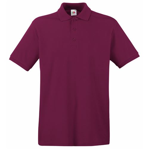 Fruit Of The Loom - Polo manches courtes - Homme (XL) (Bordeaux) - UTBC1381