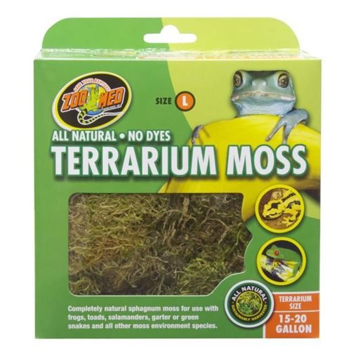 Comparer les prix de ZOOMED Mousse naturelle - GM - Pour terrarium, reptile et amphibien