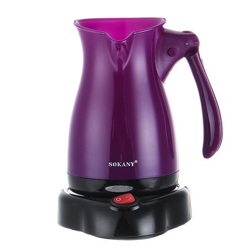Verseuse à café Sokany électrique 500ml 600W violet