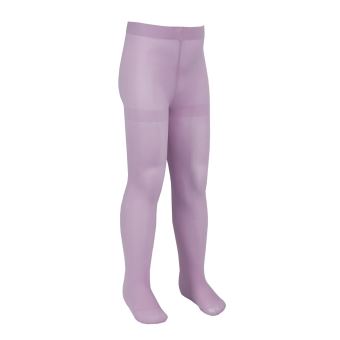 Collant Uni en Microfibre pour Fille - Lilas - 7-8 Ans ...