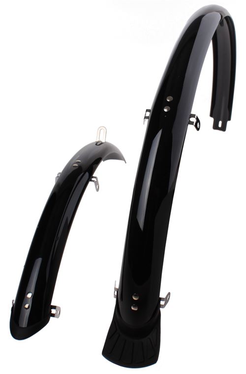 Sunnywheel Garde-boue fixé 28 mm 45 pouces noir