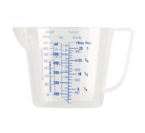 Pichet gradué en polypropylène opaque 500 ml - Polypropylène50 cl