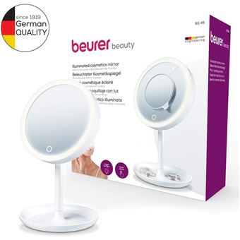 Miroir Grossissant Lumineux x5 Beurer BS 45 Blanc