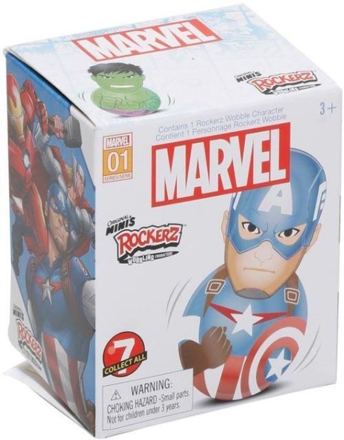 Rockerz Mini Figurines - Marvel Série 1 - Une figurine aléatoire fournie