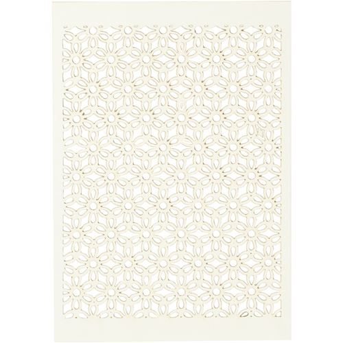 Creotime patron carton 10 pièces 10,5 x 14,8 cm crème