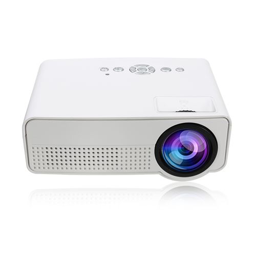 Cinéma maison Théâtre 1000 Lumens 1081P TFT LCD Multimédia LED Lampe Portable Réglementations européennes