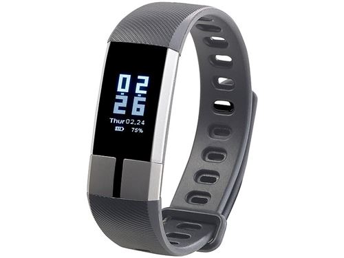 Bracelet fitness avec bluetooth et fonctions tensiomètre FBT-105