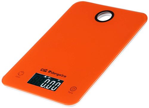Orbegozo PC Balance électronique de cuisine orange