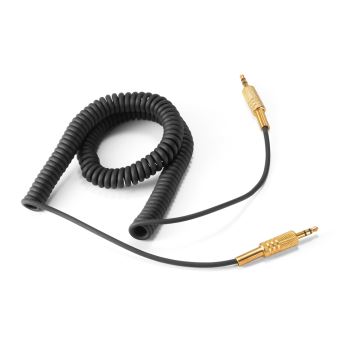 1m 3.5mm Audio AUX Câble Jack à Jack Ressort Enroulé Stéréo Auxiliaire Fil  Cordon pour Haut-Parleur Bluetooth Sans Fil Marshall Woburn XCSOURCE -  Enceinte bibliothèque