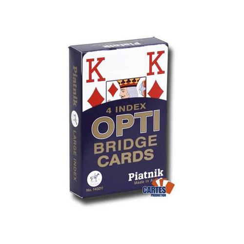 Piatnik Index Opti Bridge Allemand 2 4 Joueur - vue 2