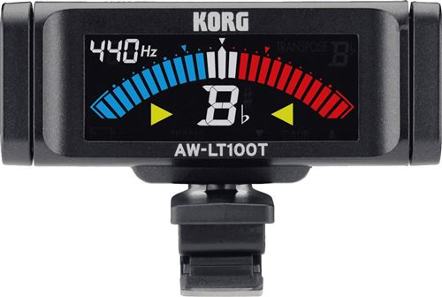 Korg AW-LT100T - Accordeur Chromatique Instrument à vent avec petite pince